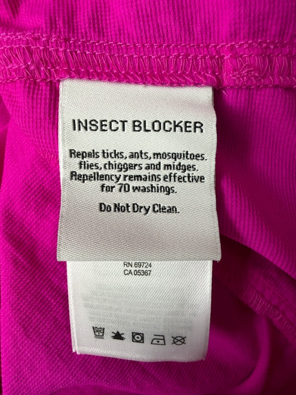 Columbia Insect Blocker Long-Sleeve Button-Down Shirt in Bright Pink - Picture 4 of 5